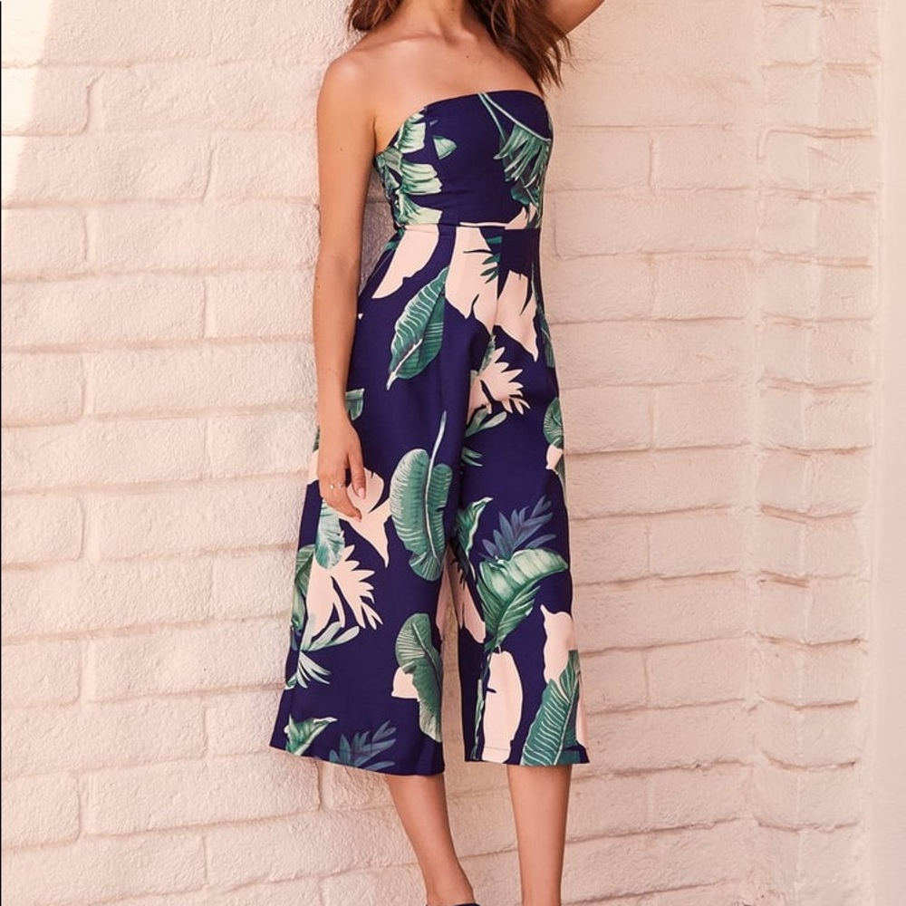 Lulu’s Rainforest Blooms jumpsuit